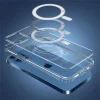 iPhone 13 Pro Max Uyumlu Kılıf M-safe Şarj Özellikli Şeffaf Sert PC Kapak