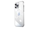 iPhone 13 Pro Max Kılıf Wireless Şarj Özellikli Sert PC  Riksos M-safe Kapak