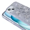 iPhone 14 Kılıf Airbagli Simli Arka Yüzey Işıltı Silikon Kapak