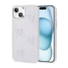 iPhone 14 Kılıf Kabartma Figürlü Parlak Eralli Silikon Kapak