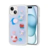 iPhone 14 Kılıf Kabartma Figürlü Parlak Minimini Silikon Kapak