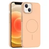 iPhone 14 Kılıf M-safe Şarj Özellikli Ruby Sert Kapak