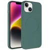 iPhone 14 Kılıf M-safe Wireless Şarj Özellikli Pastel Renk Silikon  Plas Kapak