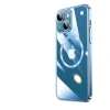 iPhone 14 Kılıf Wireless Şarj Özellikli Sert PC  Riksos M-safe Kapak