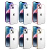 iPhone 14 Plus Kılıf Kamera Korumalı Renkli Çerçeveli  Garaj Kapak