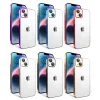 iPhone 14 Plus Kılıf Kamera Korumalı Renkli Çerçeveli Garaj Kapak