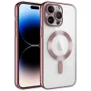 iPhone 14 Pro Kılıf Kamera Korumalı M-safe Wireless Şarj Özellikli Kapak