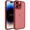iPhone 14 Pro Kılıf Kamera Korumalı Transparan Post Kapak