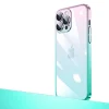 iPhone 14 Pro Kılıf Parlak Renk Geçişli Kamera Korumalı  Senkron Kapak