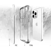 iPhone 14 Pro Kılıf Şeffaf Ultra İnce Airbag Tasarımlı Okka Kapak