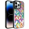 iPhone 14 Pro Max Kılıf Aynalı Desenli Kamera Korumalı Parlak Mirror Kapak