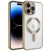 iPhone 14 Pro Max Kılıf Kamera Korumalı M-safe Wireless Şarj Özellikli  Demre Kapak