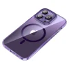 iPhone 14 Pro Max Kılıf M-safe Şarj Özellikli Sert PC  Fuya Kapak