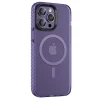 iPhone 14 Pro Max Kılıf Mat Arka Yüzey Wireless Şarj Özellikli Locik Kapak
