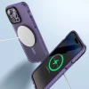 iPhone 14 Pro Max Kılıf Mat Arka Yüzey Wireless Şarj Özellikli Locik Kapak