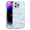 iPhone 14 Pro Max Kılıf Simli 3D Desenli Hacar Kapak