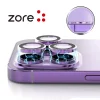 iPhone 14 Pro Max CL-12 Premium Safir Parmak İzi Bırakmayan Anti-Reflective Kamera Lens Koruyucu