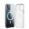 iPhone 15 Kılıf IC Çipli Wireless Şarj Özellikli Şeffaf Orjin Kapak