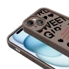 iPhone 15 Kılıf Kamera Korumalı Baskılı Arka Yüzey Klas Kapak