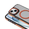 iPhone 15 Kılıf M-safe Şarj Özellikli Mat Görünümlü Solo Kapak
