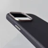 iPhone 15 Kılıf M-safe Şarj Özellikli PU Deri Adora Kapak