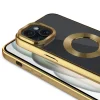 iPhone 15 Kılıf Tek Kamera Çerçeveli Logo Gösteren Omega Kapak