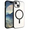 iPhone 15 Kılıf Wireless Şarj Özellikli Pixel M-safe Kapak