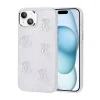 iPhone 15 Plus Kılıf Kabartma Figürlü Parlak Eralli Silikon Kapak