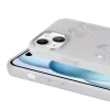 iPhone 15 Plus Kılıf Kabartma Figürlü Parlak Eralli Silikon Kapak