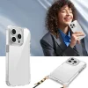 iPhone 15 Pro Kılıf Airbagli Takılabilir Askı Aparatlı Snap Silikon Kapak