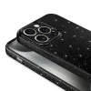 iPhone 15 Pro Kılıf Kamera Korumalı Simli Lüks Koton Kapak