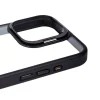 iPhone 15 Pro Kılıf Kamera Lens Korumalı Standlı Klon Lensli Kapak