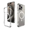 iPhone 15 Pro Kılıf M-safe Şarj Özellikli Airbagli Şeffaf İncek Kapak