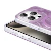 iPhone 15 Pro Kılıf M-safe Şarj Özellikli Fırça Boya Desenli Palet Kapak
