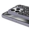 iPhone 15 Pro Kılıf Parlak Taşlı Tasarım Pırlanta Kapak