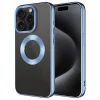 iPhone 15 Pro Kılıf Tek Kamera Çerçeveli Logo Gösteren Omega Kapak