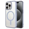 iPhone 15 Pro Kılıf Wireless Şarj Özellikli Sert PC Mat Riksos M-safe Kapak