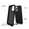 iPhone 15 Pro Kılıf Airbag Kenarlı T-Max Mat Standlı Kapak