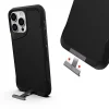 iPhone 15 Pro Kılıf Airbag Kenarlı T-Max Mat Standlı Kapak