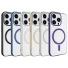 iPhone 15 Pro Kılıf Wireless Şarj Özellikli Pixel M-safe Kapak
