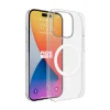 iPhone 15 Pro Max Kamera Korumalı M-Safe Şarj Özellikli Şeffaf London Sert PC Kapak