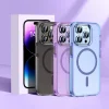 iPhone 15 Pro Max Kılıf Airbagli M-safe Wireless Şarj Özellikli Lens Koruyuculu Klaptika Kapak