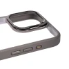 iPhone 15 Pro Max Kılıf Kamera Lens Korumalı Standlı Klon Lensli Kapak