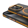 iPhone 15 Pro Max Kılıf M-safe Şarj Özellikli Mat Görünümlü Ant Kapak