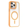iPhone 15 Pro Max Kılıf M-safe Şarj Özellikli Standlı M-safe Klon Lensli Kapak