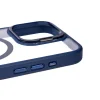 iPhone 15 Pro Max Kılıf M-safe Şarj Özellikli Standlı M-safe Klon Lensli Kapak