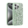 iPhone 15 Pro Max Kılıf Parlak Taşlı Tasarım Linea Diamond Kapak