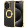 iPhone 15 Pro Max Kılıf Tek Kamera Çerçeveli Logo Gösteren Omega Kapak