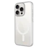 iPhone 15 Pro Max Uyumlu Kılıf Wireless Şarj Özellikli Sert PC Mat M-safe Kapak