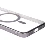 iPhone 15 Pro Max Uyumlu Kılıf Wireless Şarj Özellikli Sert PC Mat M-safe Kapak
